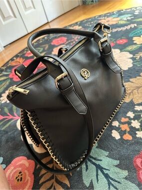 Chinese Laundry Vegan Leather Satchel/Shoulder Bag